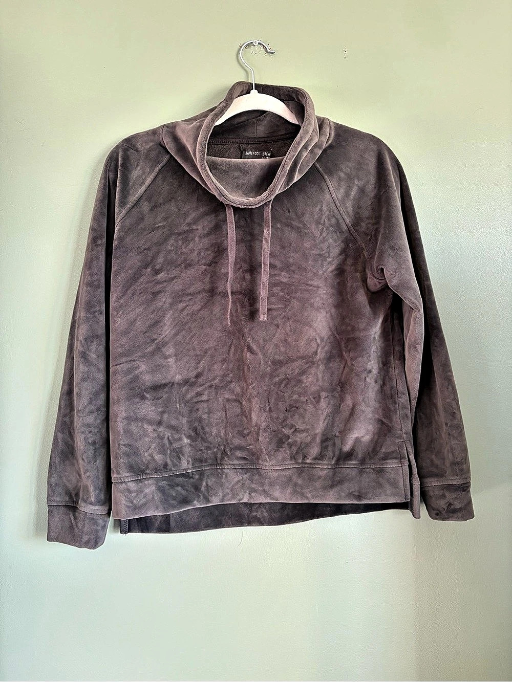 Barefoot Dreams Cozychic Lite Pullover Brown Pullover Size XS